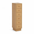 Kommode aus Holz mit 6 Schubladen, H?he 120cm